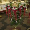 Церковная флористика. Борисо-Глебский собор. Украшение подсвечников