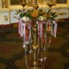 Церковная флористика. Борисо-Глебский собор. Украшение подсвечников