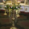 Церковная флористика. Борисо-Глебский собор. Украшение подсвечников