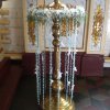 Церковная флористика. Борисо-Глебский собор. Украшение подсвечников