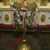 Церковная флористика. Борисо-Глебский собор. Украшение подсвечников