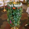 Церковная флористика. Борисо-Глебский собор. Украшение подсвечников