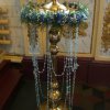 Церковная флористика. Борисо-Глебский собор. Украшение подсвечников